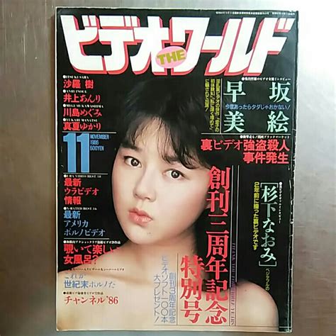 ビデオザワールド 1986年 昭和59年 月号 白夜書房 漫画、コミック ｜売買されたオークション情報、yahooの商品情報をアーカイブ公開 オークファン（）