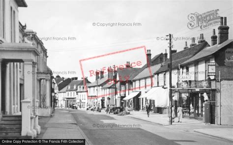 Photo of Great Dunmow, The High Street c.1955