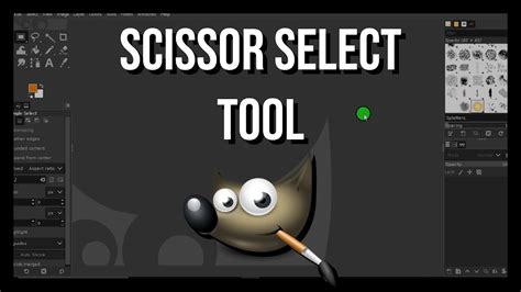 Gimp Tutorial Scissor Select Tool Gimp Tutorials Youtube