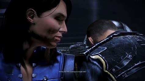 Mass Effect 3 Ashley Williams Romance Youtube