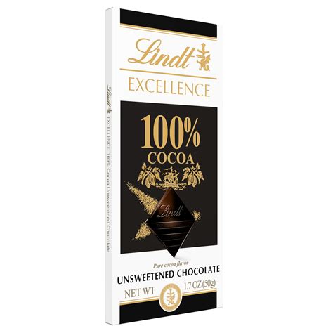 Lindt EXCELLENCE 100 Cocoa Dark Chocolate Bar Mothers Day Gifts 1 7