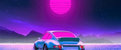 3440x1440 Porsche Carrera Synthwave Ultrawide Quad Hd 1440p Hd 4k Wallpapersimagesbackgrounds