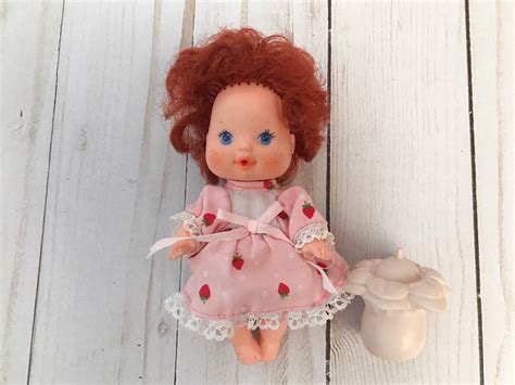 Strawberry Shortcake Berry Baby Doll Vintage Strawberry Etsy