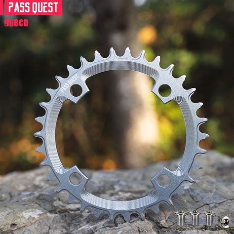 Pass Quest Bcd Mtb Chainring Asymmetrical Fit Shimano M M