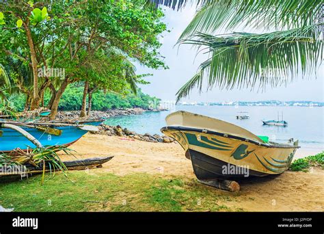 The Secret Jungle Beach Located At The Foot Of Rumassala Mount Between