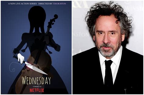 Tim Burton to Helm Live-Action Wednesday Addams Series for Netflix