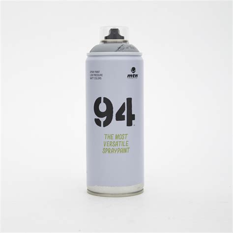 Tinta Acrílica Fosca Spray Mtn 94 Cinza Londres 400ml Pode Ser Usada