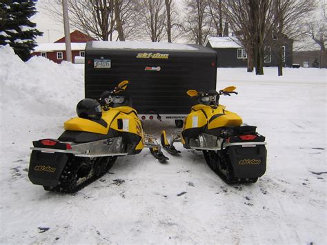 Snowmobile trailers...