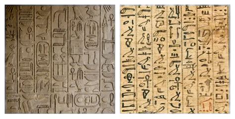 script  language  ancient egypt pharaohse