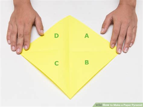 How to Make a Paper Pyramid: 15 Steps (with Pictures) - wikiHow