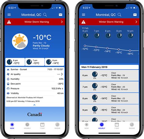 Download Environment Canada’s New Weather App on iOS and Android ...