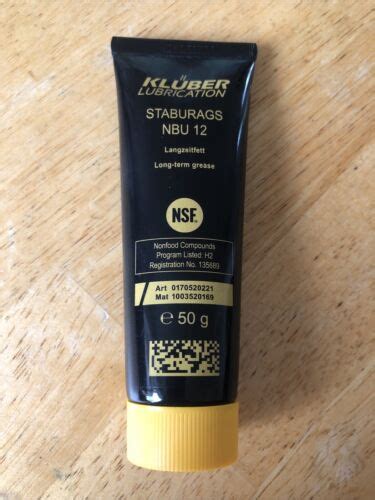 Genuine Kluber Lubrication Staburags Nbu 12 50g Long Term Grease BMW