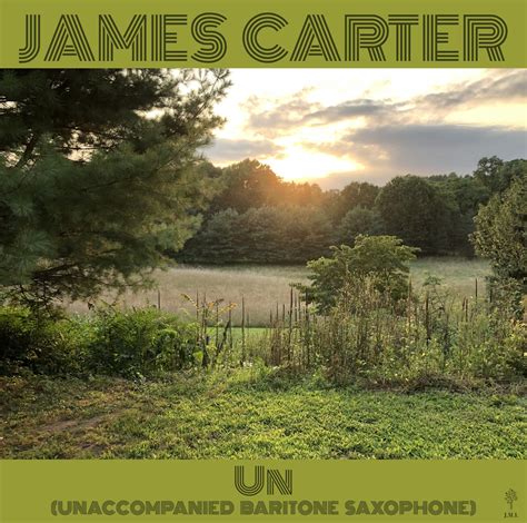 James Carter - UN (Unaccompanied Baritone Saxophone) (12" vinyl LP) — J ...