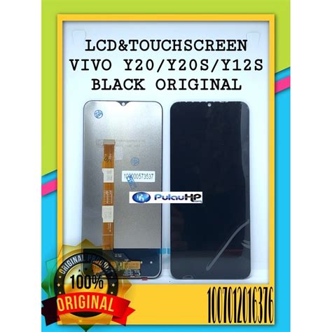 Jual HARGA DISC LCD TOUCHSCREEN VIVO Y20 Y20S Y12S BLACK ORI Shopee