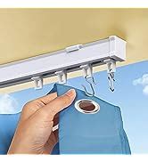 Amazon ACMEART Ceiling Curtain Track Hidden Ceiling Track For