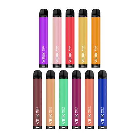 Disposable Vape Electronic Cigarette Veiik Mega 800 Puffs Vs Puff Bar