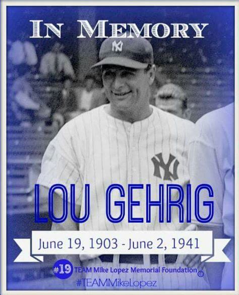 ALS-Lou-Gehrig-Disease: In Memory of Lou Gehrig