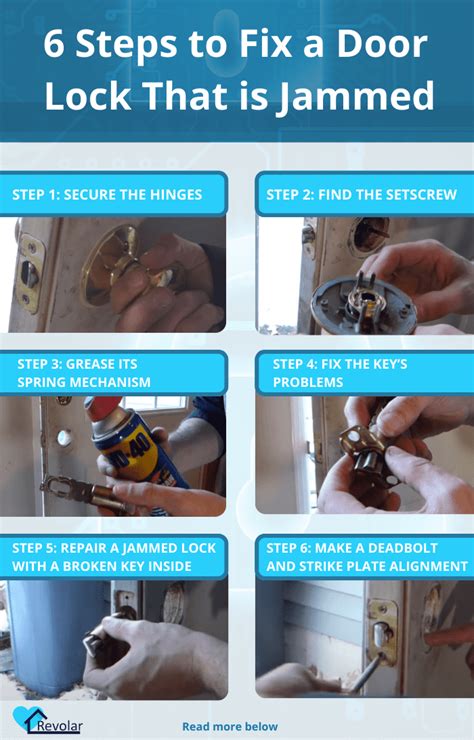 How To Fix A Door Lock That Is Jammed Step By Step Guide