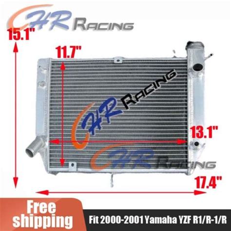 Aluminium Radiator For Yamaha Yzf R Ebay