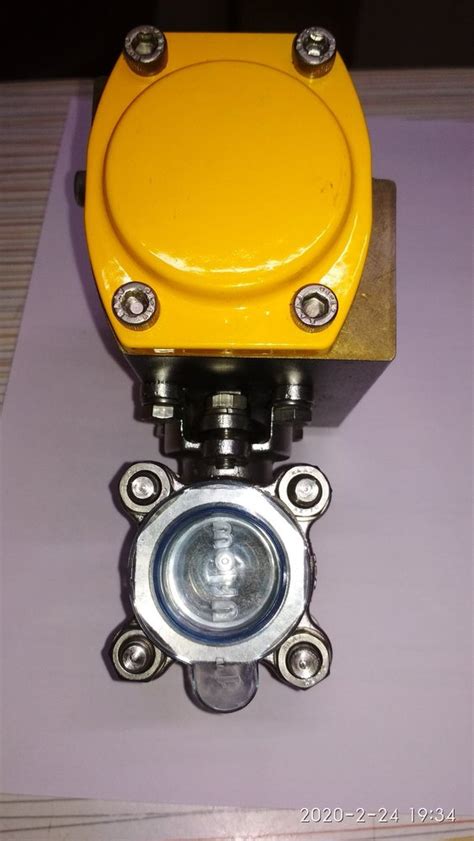 Ss Kg Pneumatic Actuator Operated Ball Valves Size At Best