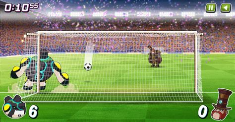 Play Ben Penalty Power Game Free Online Html Ben Soccer