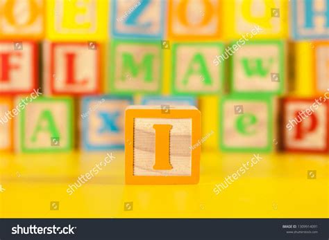 Photograph of colorful Wooden Block Letter I #Ad , #AFFILIATE, # ...