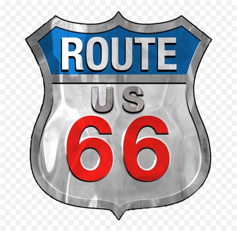 Sign Route 66 Cars Disney Png Route 66 Logo Free Transparent Png