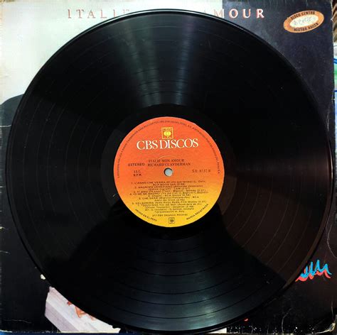 Italie Mon Amour Richard Clayderman World Music Vinilo