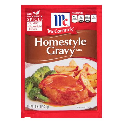 Mccormick Homestyle Gravy Mix Shop Gravy At H E B