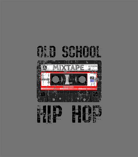 Old School Hip Hop Mixtape Cassette Digital Art by Erik Carsan | Pixels