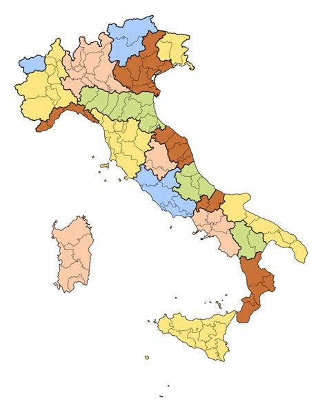 Regions of Italy - Wikipedia