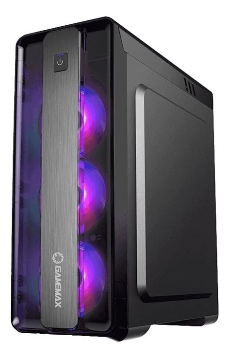 Chasis Caja Gamemax Moonlight Frgb Gabinete Gaming Mid Atx Env O Gratis