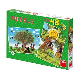 Puzzle X Teile Motiv Der Kleine Maulwurf Im Garten