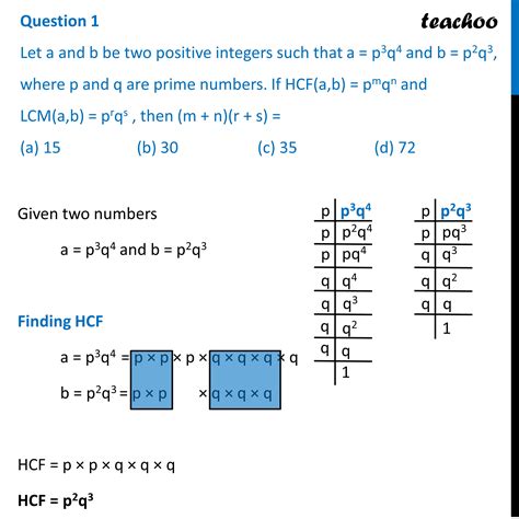 [mcq] Let A B Be Positive Integers Such That A P3 Q4 And B P 2 Q