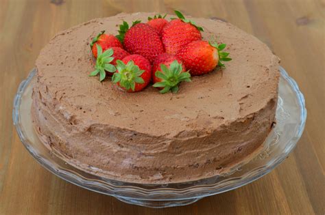 Tarta De Fresas Nata Y Chocolate Los Fogones De Tona Anxo