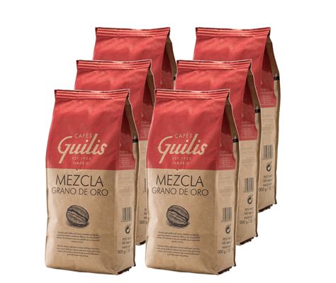 Kawa ziarnista MEZCLA Cafeś Guilis zestaw 6x1kg 10248920526