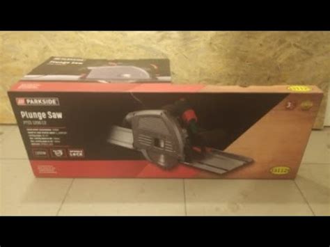 Zagłębiarka PARKSIDE PTSS 1200 C2 unboxing i test YouTube