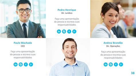 Apresentação De Empresa Corporate Tema De Powerpoint Com Imagens