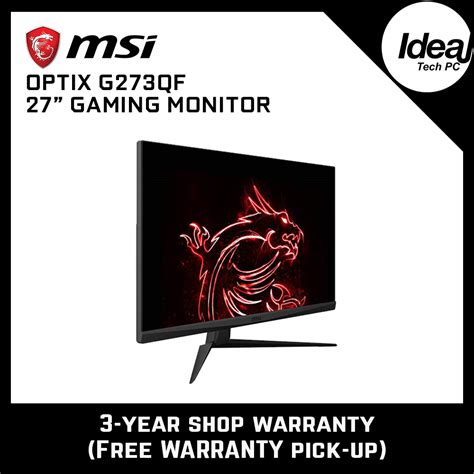 MSI OPTIX G273QF — IDEAL TECH