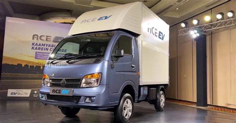 Tata Ace Electric Deliveries Commence Priced At Rs 9 99 Lakh Car