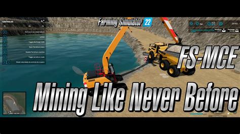 FS22 MCE TCBO Lets Dig Produce And Load Riversand On MCE TCBO FS22