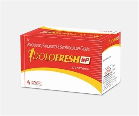 Dolofresh MR At Rs 22 4 Strip Aceclofenac Paracetamol And