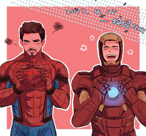 Spider Man Tony Stark Iron Man And Peter Parker Marvel And More