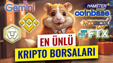 Dünyanın kripto dünyasını değiştiren 6 ünlü kripto borsasıHamster