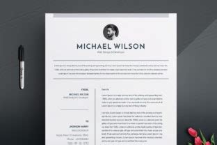 Pages Clean Cv Template Ms Word Graphic By Resumeinventor