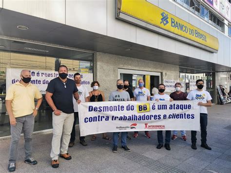 Banc Rios Fazem Novos Protestos Contra Fechamento De Ag Ncias Do Bb