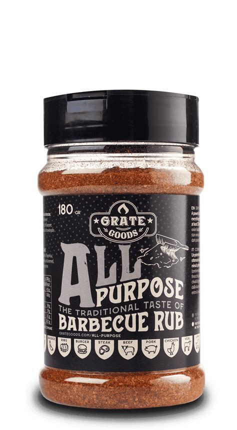 All Purpose Bbq Rub Grate Goods