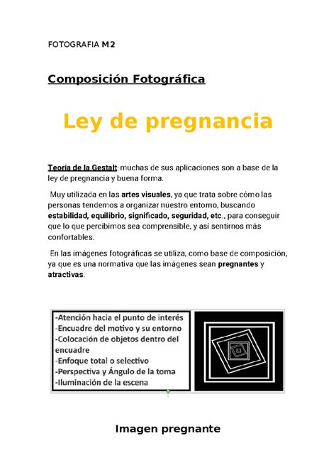 Ley De Pregnancia 3