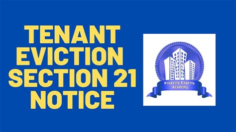 How To Serve Section 21 Notice And Evict Tenants Tenant Eviction