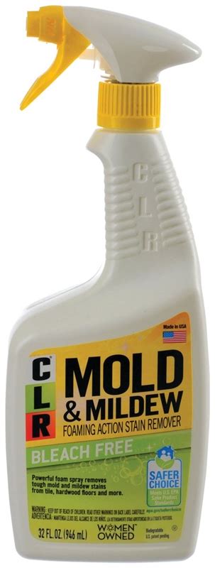 Clr Cmm Mold And Mildew Stain Remover Oz Liquid Water White